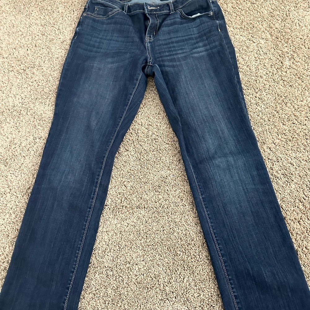 Simply Vera Classic Capri blue Jeans.